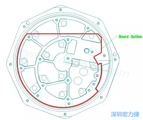 根據(jù)特定的機械規(guī)范設(shè)計PCB，以便其能放入防爆容器中-深圳宏力捷