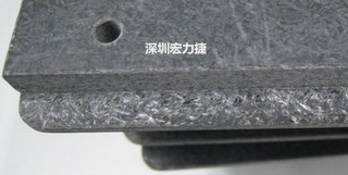 可加工性的合成石，可以用CNC洗出想要的形狀與機(jī)構(gòu)，可以媲美鋁合金