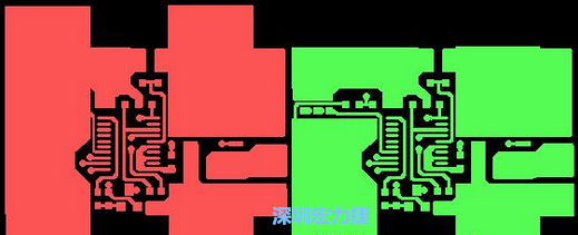 此操作可使文件中大部分的焊盤輸出后仍為焊盤，不會成為線性焊盤，并且不會產(chǎn)生像下圖一樣的短路情況