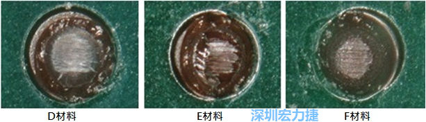 圖14- 冷球拉力試驗后，光學(xué)顯微鏡下的失效模式