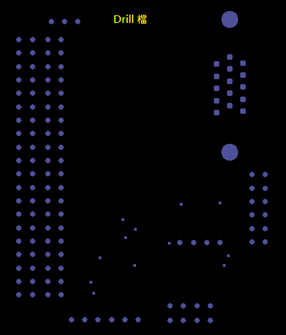 產(chǎn)生Drill File及 Map File 的Gerber 檔案，此會產(chǎn)生描述此PCB所用到的鉆孔的孔徑尺寸及鉆孔的座標資訊。