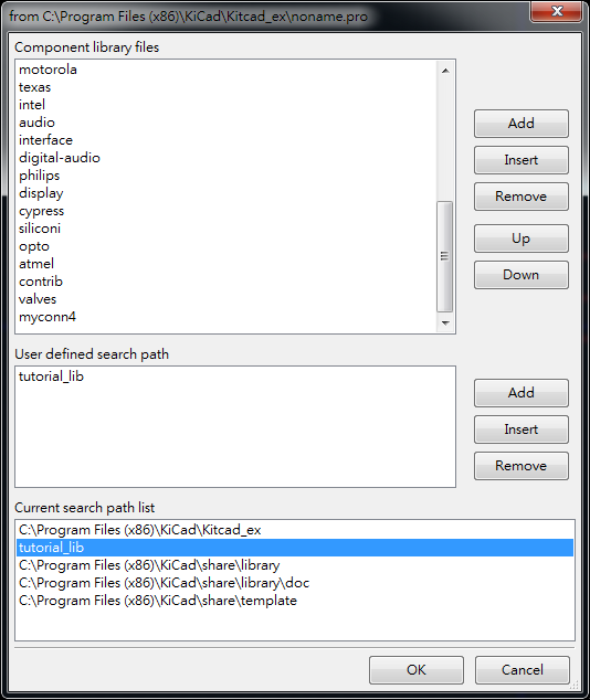 上下兩個視窗都Add 你的library ，在library browser 就可以找到你的library
